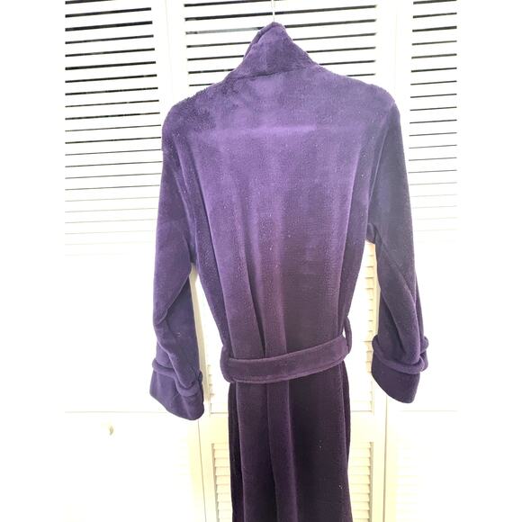 Charter Club Intimates Womens Purple Bathrobe - Picture 5 of 16